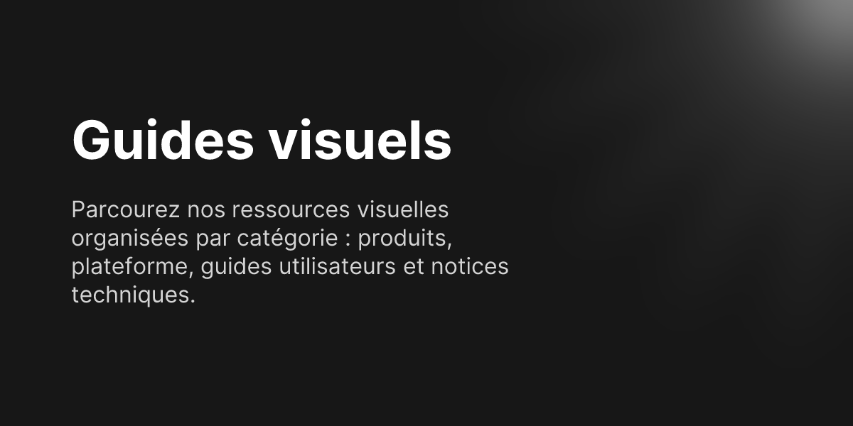 Guides visuels - Documentation Neyos