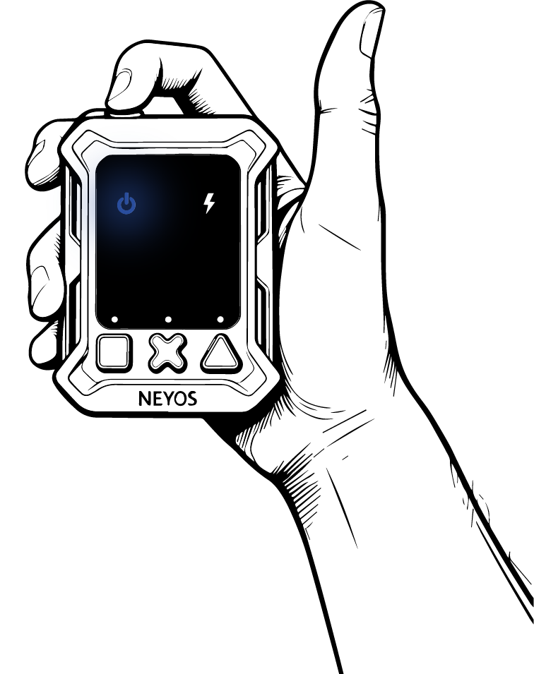 Appuyez sur le bouton ON/OFF